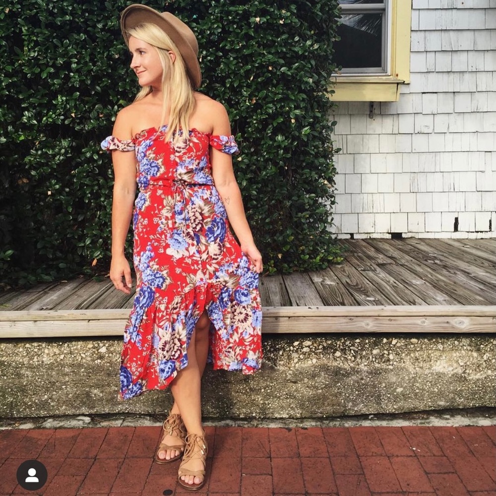 Auguste the Label Midi Dress